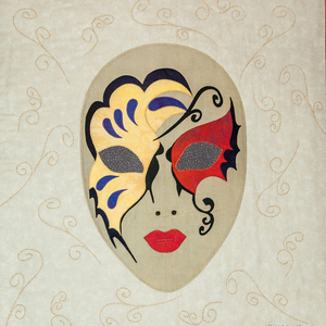 Venezianische Maske von Hermine Keck